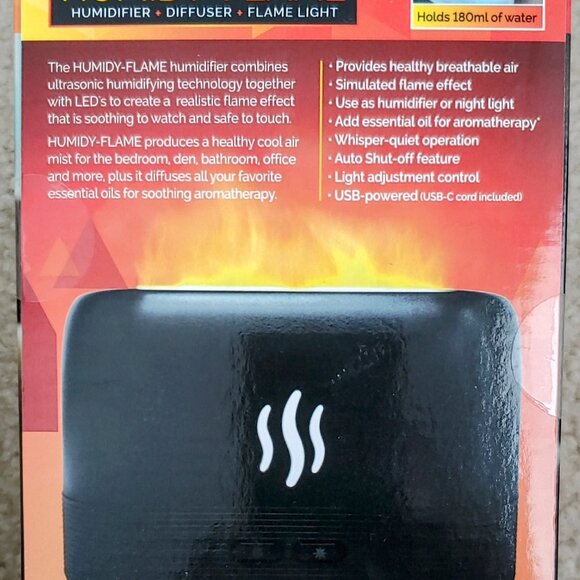 Hy-Impact Diffuser Flamelight Humidifier - NEW! - Picture 3 of 6